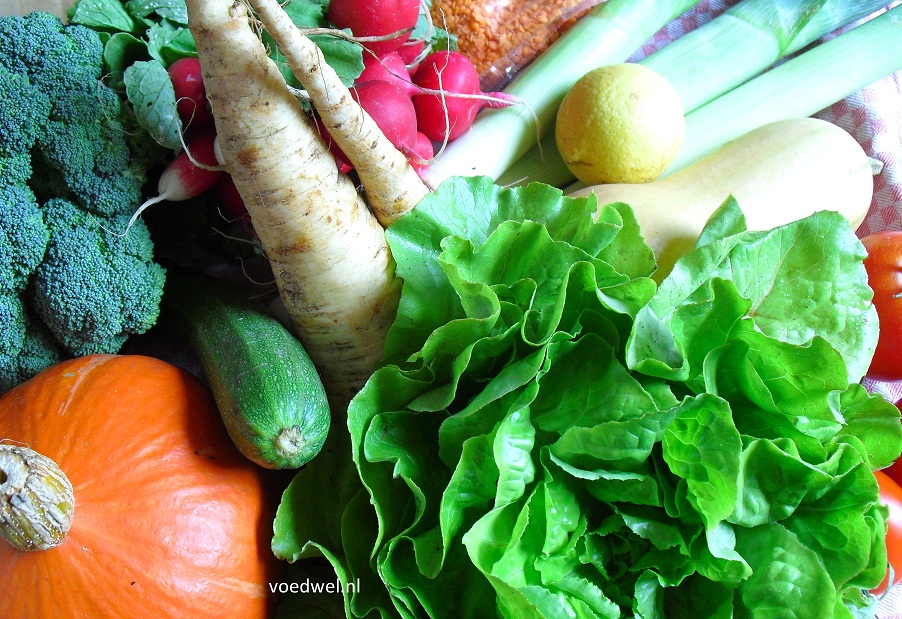 Voedwel, natuurlijk voedingsadvies, natuurvoedingskundige, groentenkalender