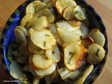 Voedwel, natuurlijk voedingsadvies, aardpeerchips