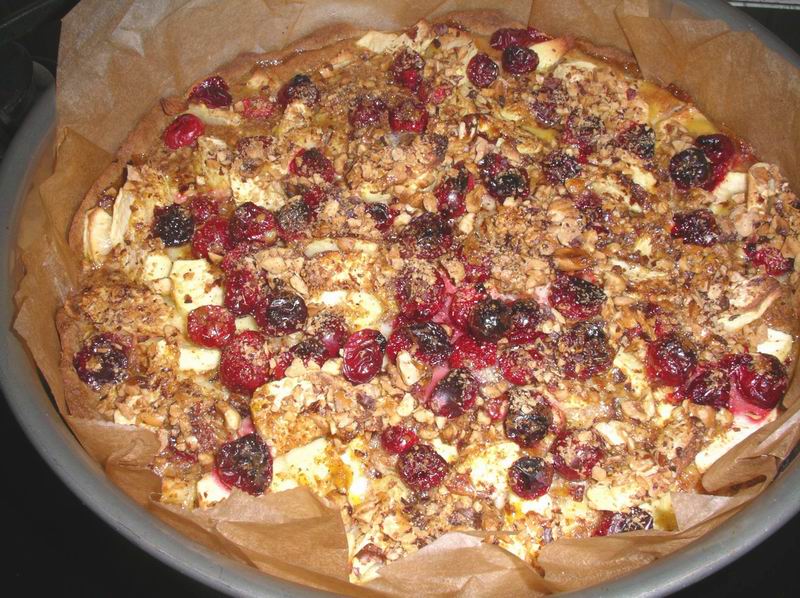 Voedwel, natuurlijk voedingsadvies, appeltaart met cranberry's