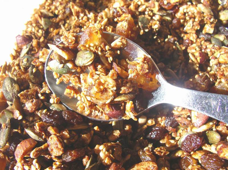 Voedwel, natuurlijk voedingsadvies, granola