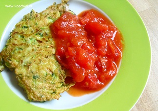 Voedwel, natuurlijk voedingsadvies, courgettekoekjes