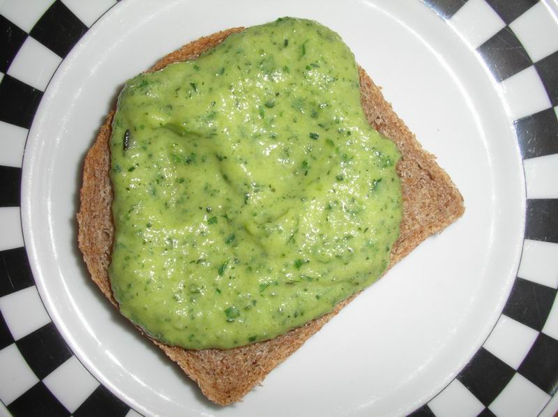 Courgette broodbeleg