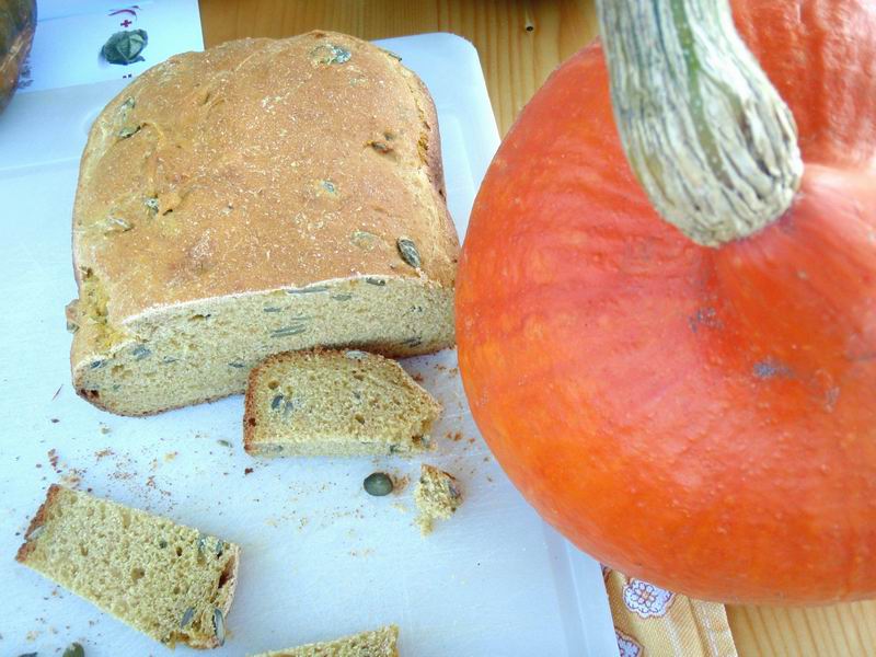 Pompoenbrood met oergraan